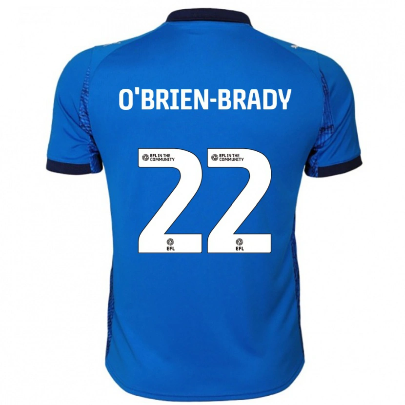Danxen Femme Maillot Donay O'brien-Brady #22 Bleu Blanc Tenues Domicile 2025/26 T-Shirt