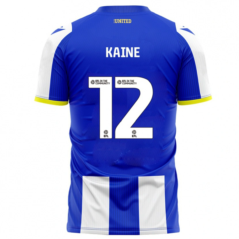 Danxen Femme Maillot Louise Kaine #12 Bleu Blanc Tenues Domicile 2025/26 T-Shirt