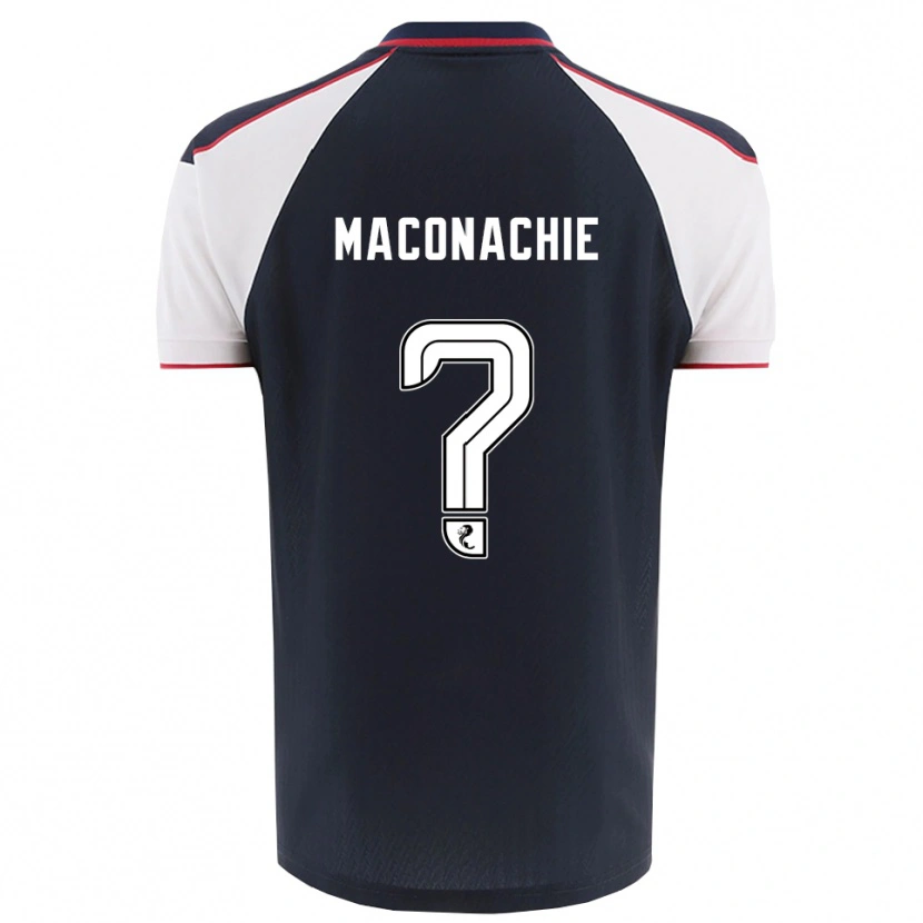 Danxen Femme Maillot Charlotte Maconachie #0 Marine Blanc Tenues Domicile 2025/26 T-Shirt