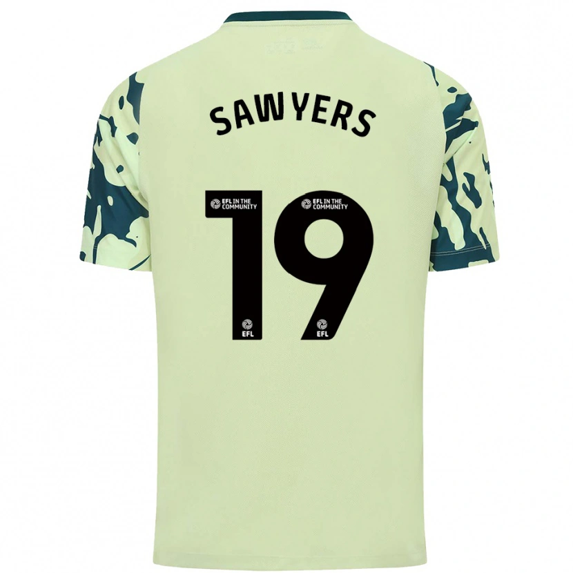 Danxen Femme Maillot Romaine Sawyers #19 Vert Foncé Tenues Extérieur 2025/26 T-Shirt