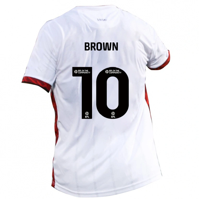 Danxen Femme Maillot Reece Brown #10 Blanc Rouge Noir Tenues Extérieur 2025/26 T-Shirt