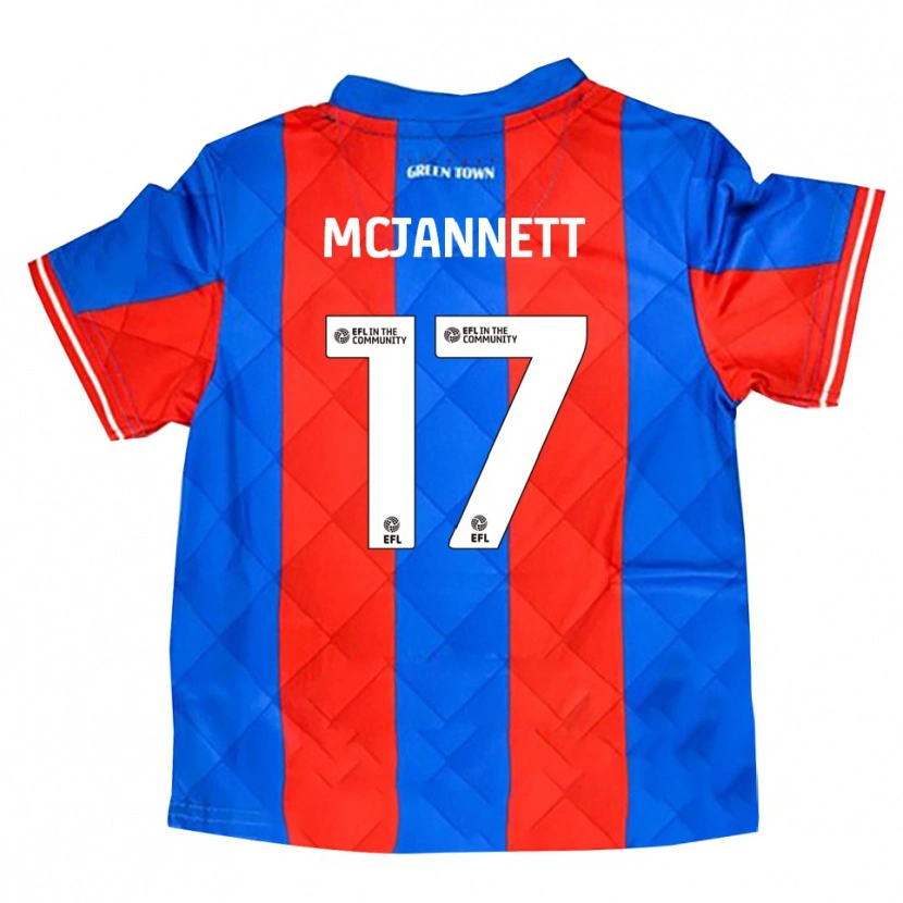 Danxen Femme Maillot Cameron Mcjannett #17 Bleu Rouge Blanc Tenues Extérieur 2025/26 T-Shirt