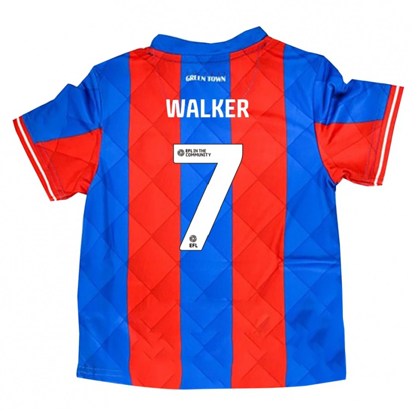 Danxen Femme Maillot Jamie Walker #7 Bleu Rouge Blanc Tenues Extérieur 2025/26 T-Shirt