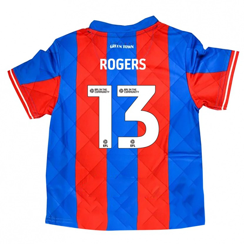 Danxen Femme Maillot Hayden Rogers #13 Bleu Rouge Blanc Tenues Extérieur 2025/26 T-Shirt