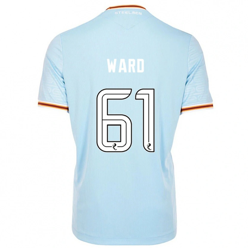 Danxen Femme Maillot Calum Ward #61 Bleu Ciel Tenues Extérieur 2025/26 T-Shirt