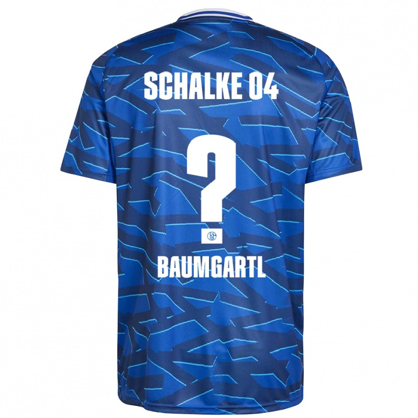 Danxen Enfant Maillot Timo Baumgartl #0 Bleu Royal Blanc Tenues Domicile 2025/26 T-Shirt