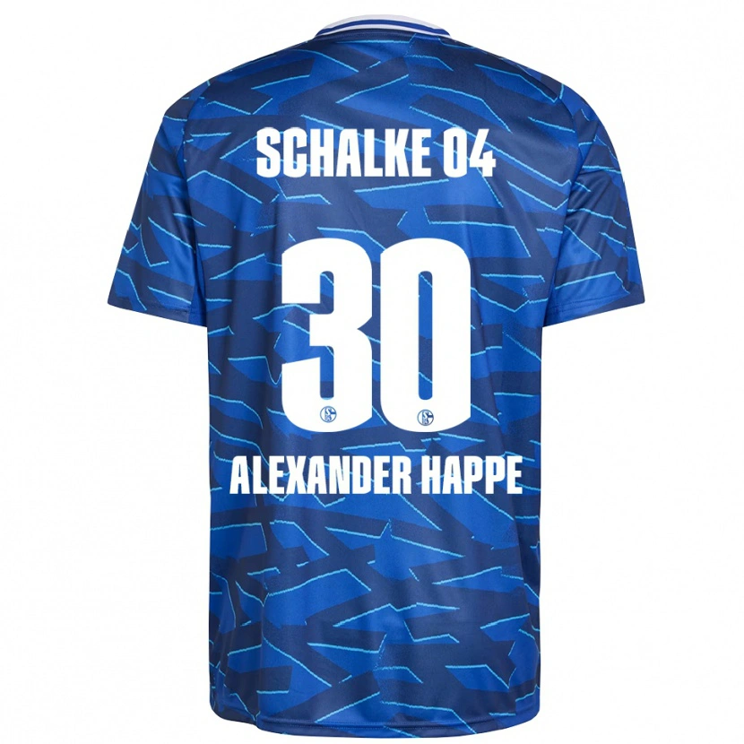 Danxen Enfant Maillot Luca Alexander Happe #30 Bleu Royal Blanc Tenues Domicile 2025/26 T-Shirt