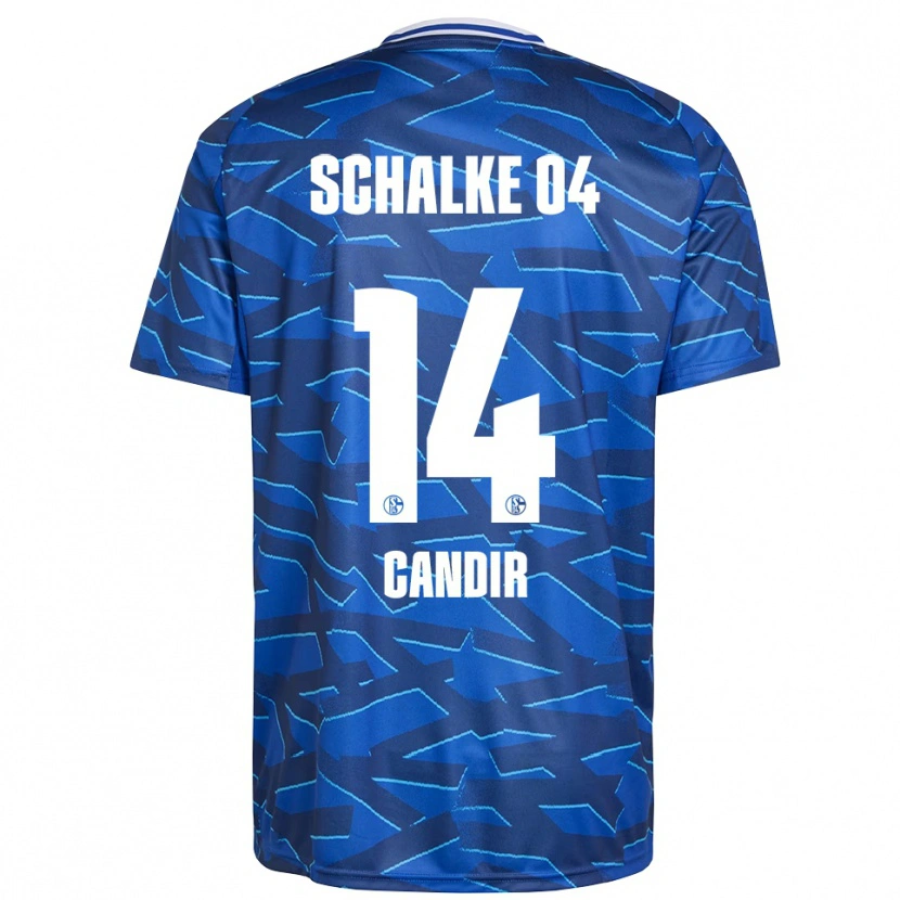Danxen Enfant Maillot Noah Candir #14 Bleu Royal Blanc Tenues Domicile 2025/26 T-Shirt