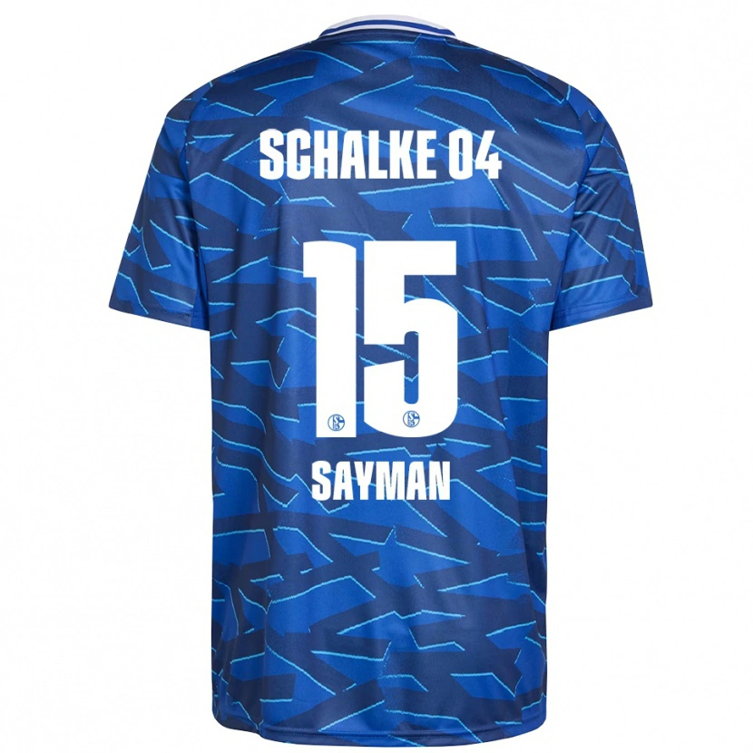 Danxen Enfant Maillot Kayhan Sayman #15 Bleu Royal Blanc Tenues Domicile 2025/26 T-Shirt