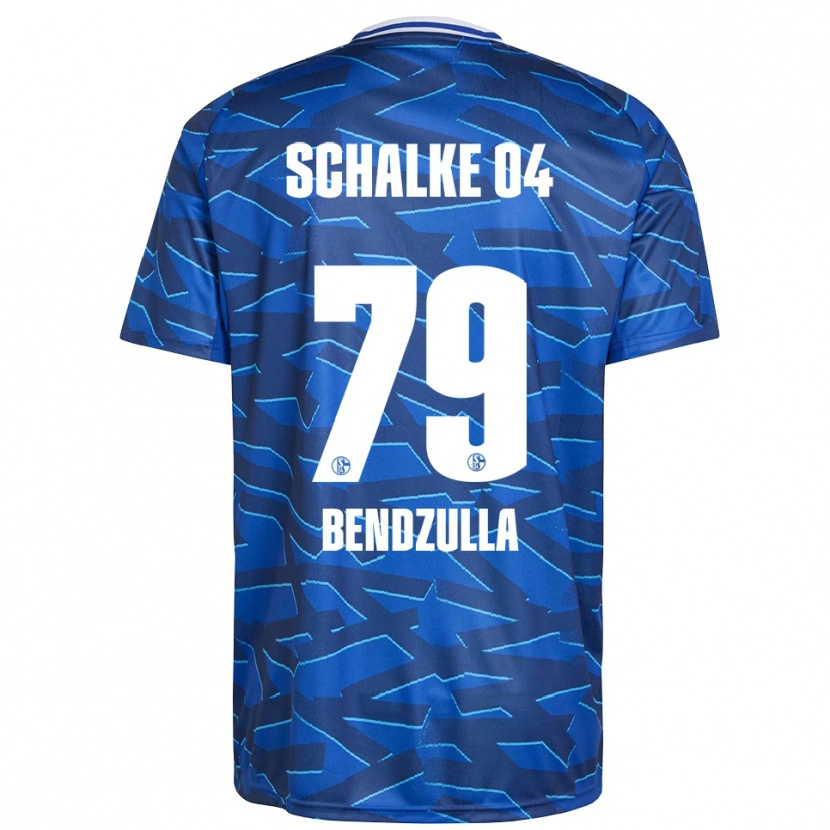 Danxen Enfant Maillot Leonie Bendzulla #79 Bleu Royal Blanc Tenues Domicile 2025/26 T-Shirt