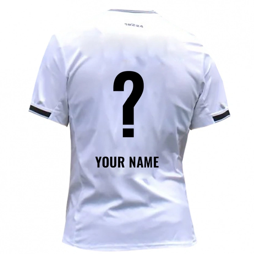 Danxen Enfant Maillot Votre Nom #0 Blanc Rouge Tenues Domicile 2025/26 T-Shirt