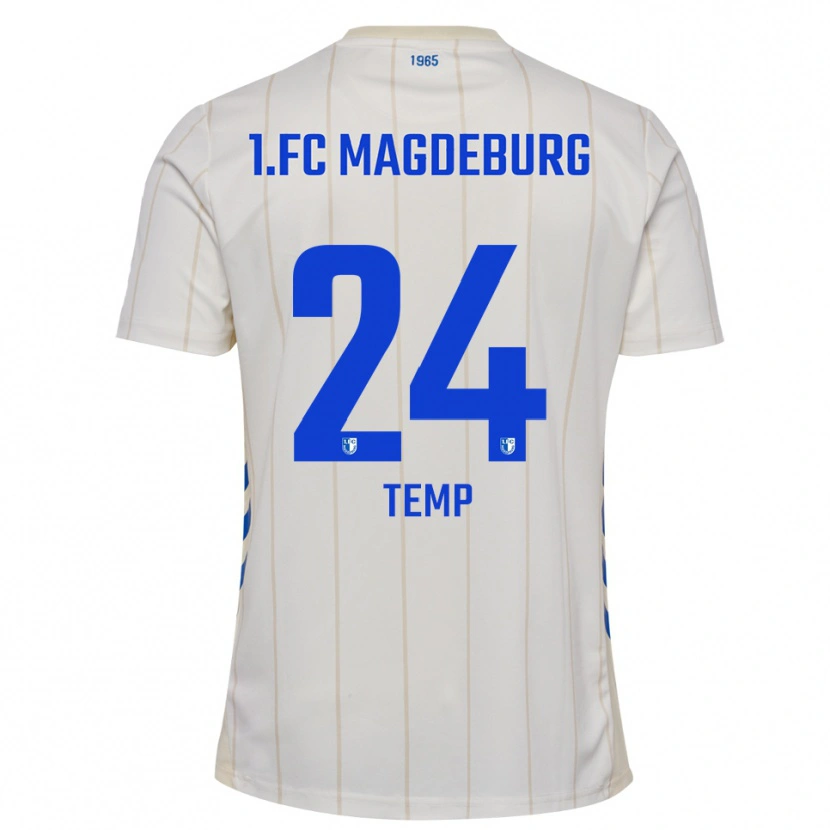 Danxen Enfant Maillot Celine Temp #24 Blanc Bleu Tenues Extérieur 2025/26 T-Shirt