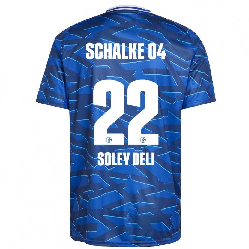 Danxen Homme Maillot Dilara Soley Deli #22 Bleu Royal Blanc Tenues Domicile 2025/26 T-Shirt