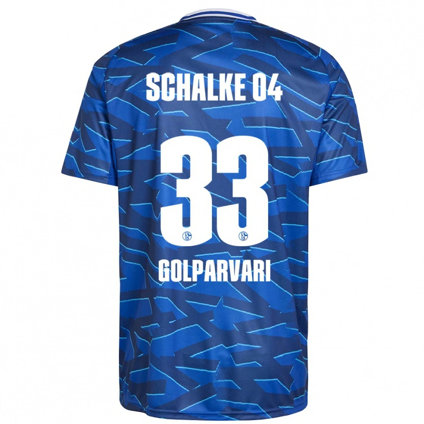 Danxen Homme Maillot Tara Golparvari #33 Bleu Royal Blanc Tenues Domicile 2025/26 T-Shirt