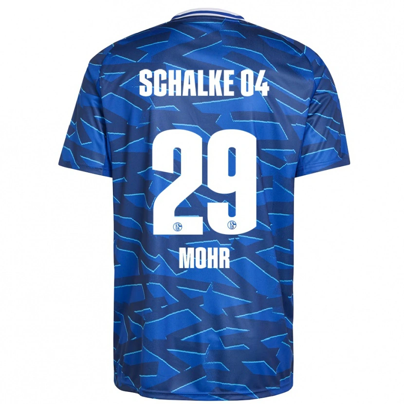 Danxen Homme Maillot Tobias Mohr #29 Bleu Royal Blanc Tenues Domicile 2025/26 T-Shirt