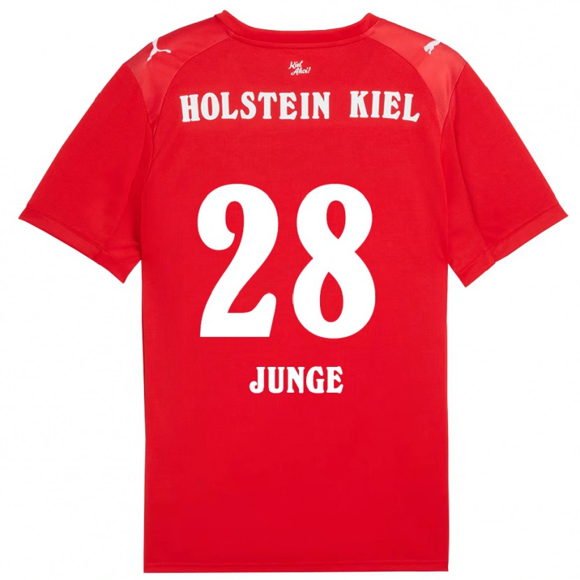 Danxen Homme Maillot Leland-Jordan Junge #28 Rouge Bleu Tenues Extérieur 2025/26 T-Shirt
