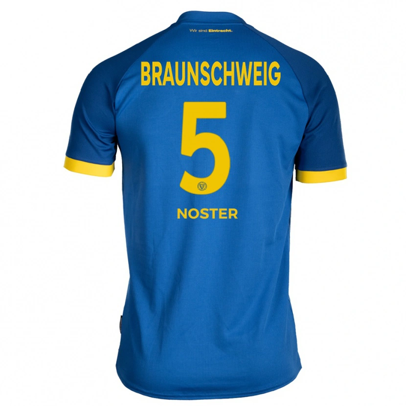 Danxen Homme Maillot Lasse Noster #5 Bleu Royal Jaune Tenues Extérieur 2025/26 T-Shirt