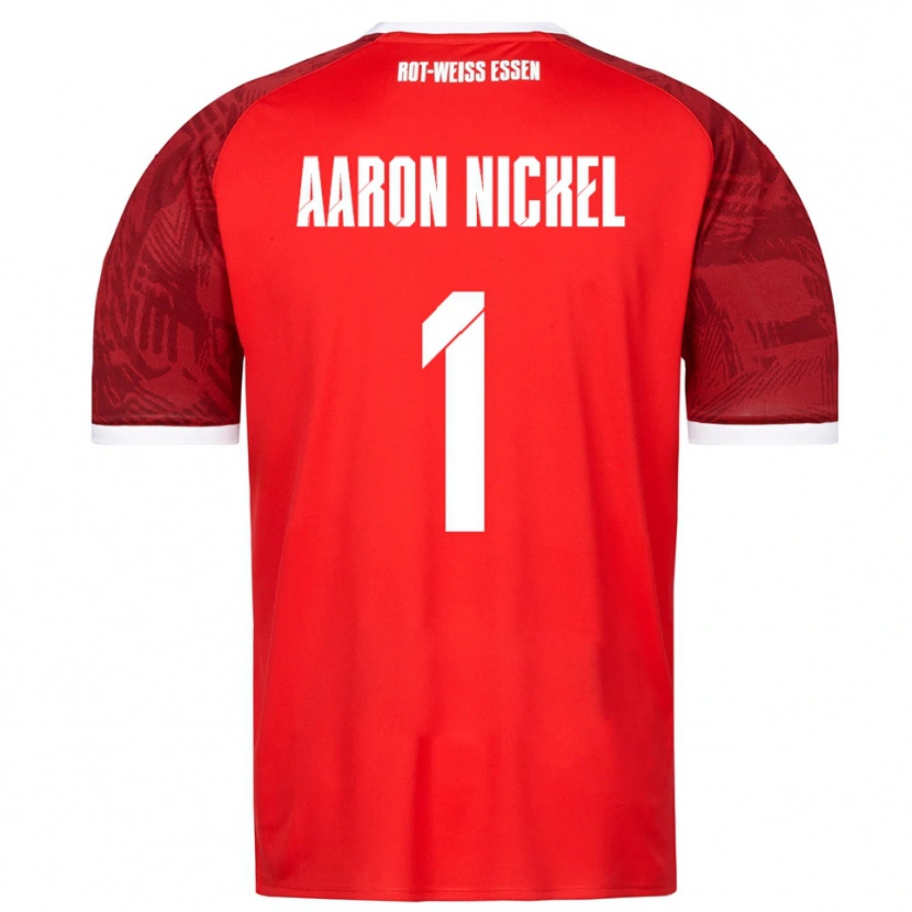 Danxen Homme Maillot Arvit Aaron Nickel #1 Rouge Bourgogne Blanc Tenues Extérieur 2025/26 T-Shirt