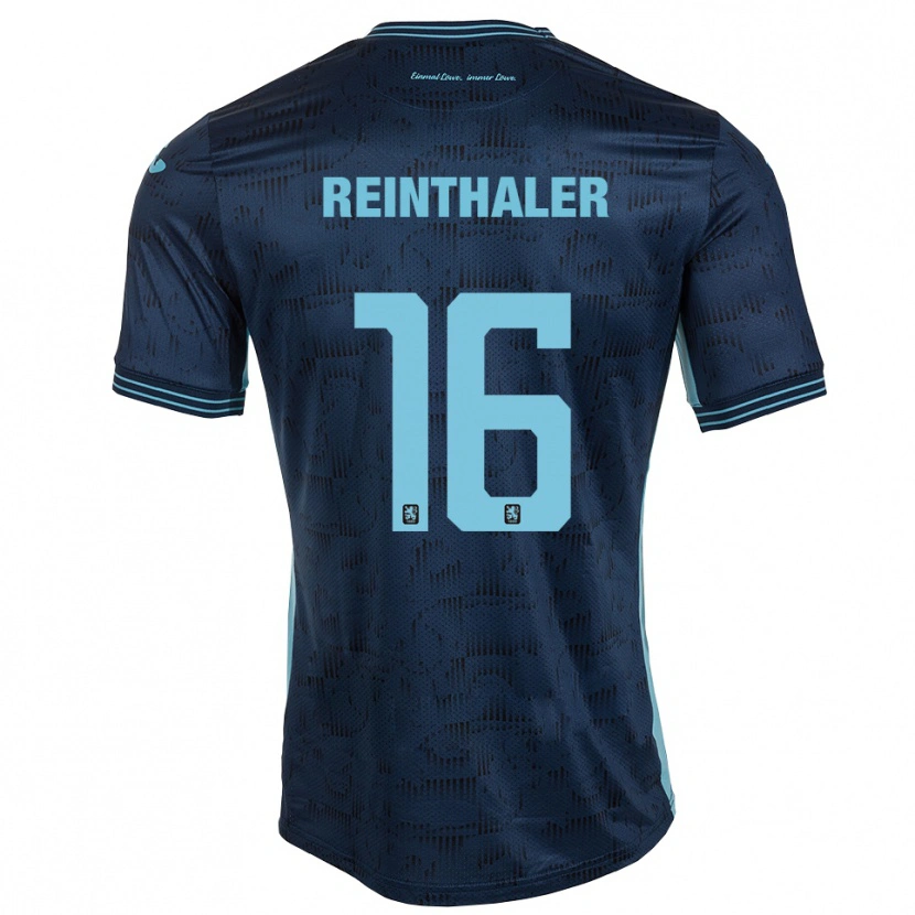 Danxen Homme Maillot Max Reinthaler #16 Bleu Royal Tenues Extérieur 2025/26 T-Shirt