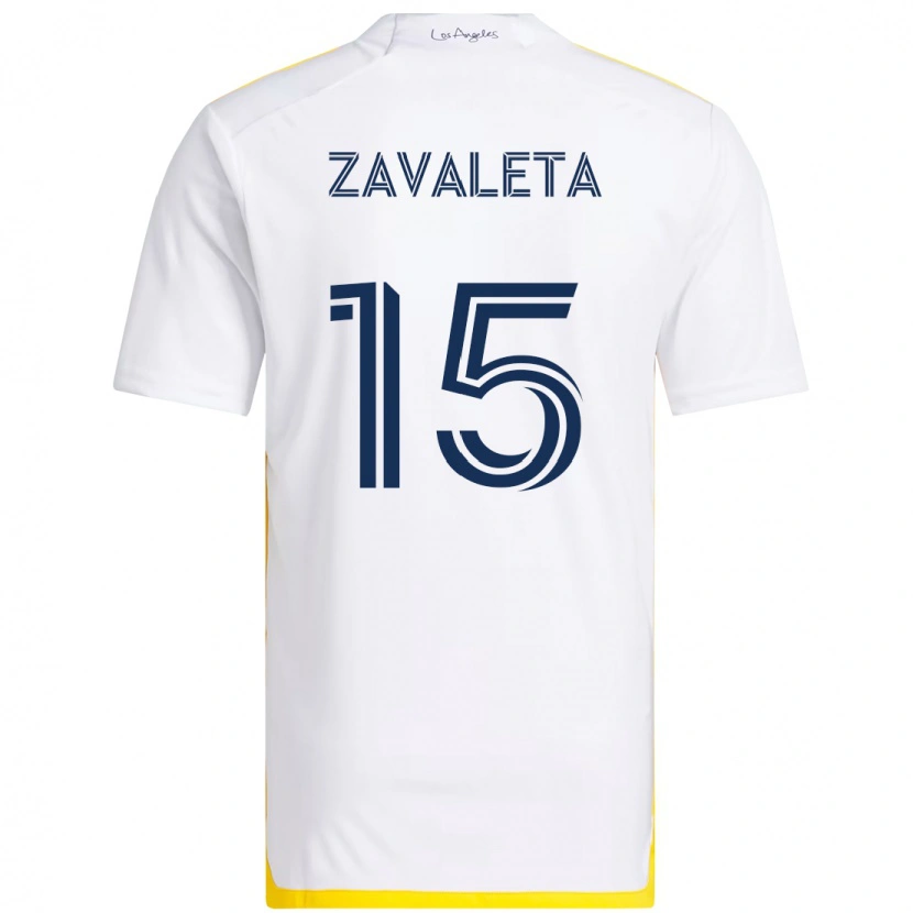Danxen Enfant Maillot Eriq Zavaleta #15 Violet Bleu Tenues Domicile 2025/26 T-Shirt