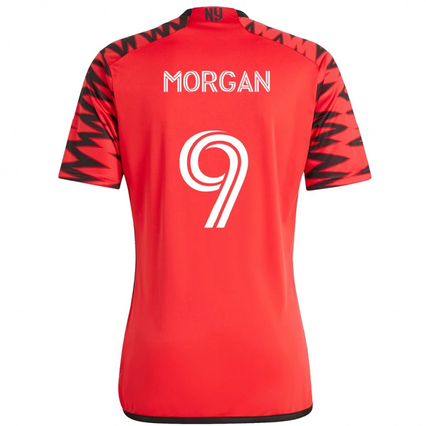 Danxen Enfant Maillot Lewis Morgan #9 Beige Noir Tenues Domicile 2025/26 T-Shirt