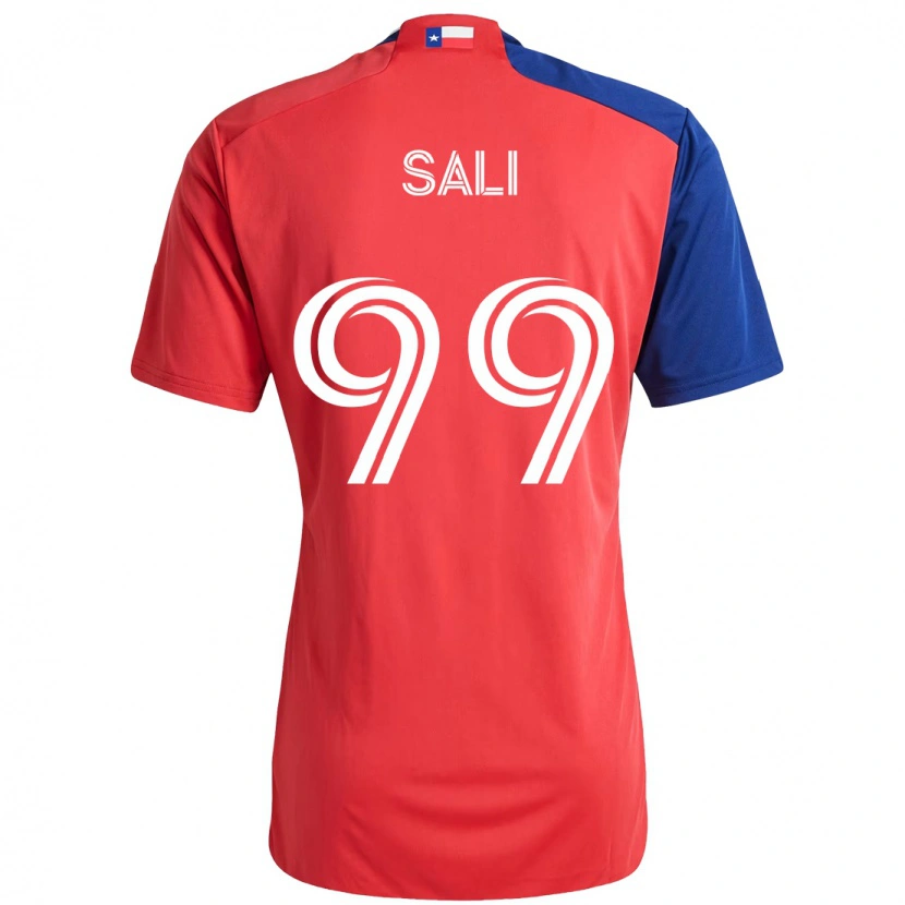 Danxen Enfant Maillot Enes Sali #99 Bleu Clair Rouge Tenues Domicile 2025/26 T-Shirt