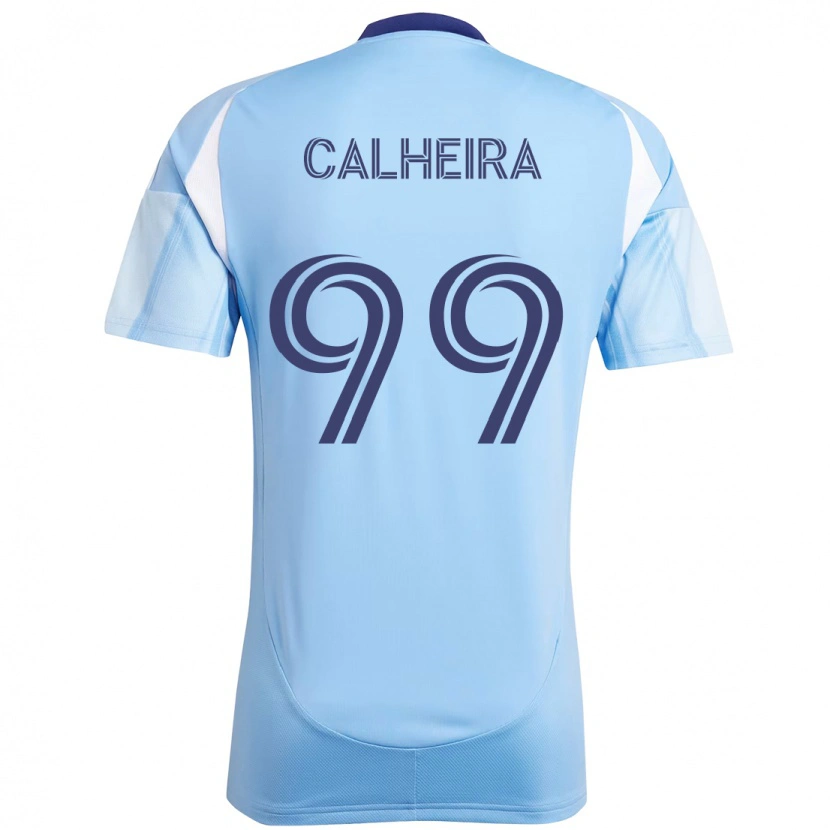 Danxen Enfant Maillot Taylor Calheira #99 Noir Bleu Orange Tenues Domicile 2025/26 T-Shirt