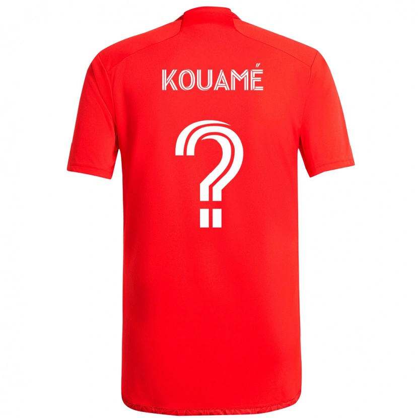 Danxen Enfant Maillot Rominigue Kouamé #0 Bleu Ciel Clair Bleu Tenues Domicile 2025/26 T-Shirt
