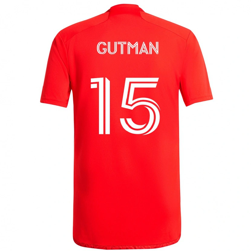 Danxen Enfant Maillot Andrew Gutman #15 Bleu Ciel Clair Bleu Tenues Domicile 2025/26 T-Shirt