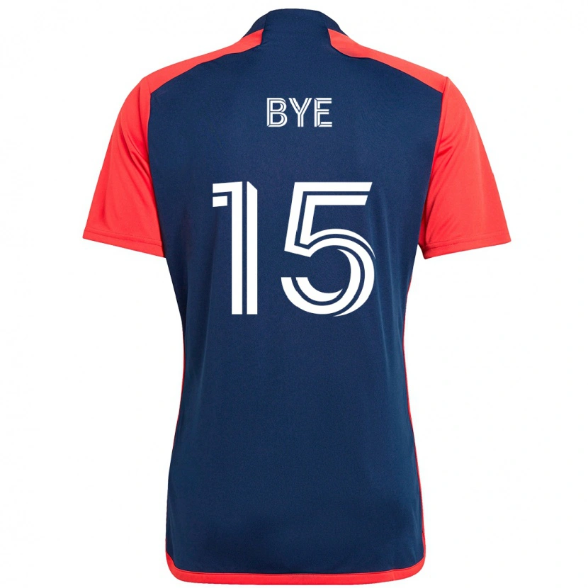 Danxen Enfant Maillot Brandon Bye #15 Blanc Bleu Tenues Domicile 2025/26 T-Shirt