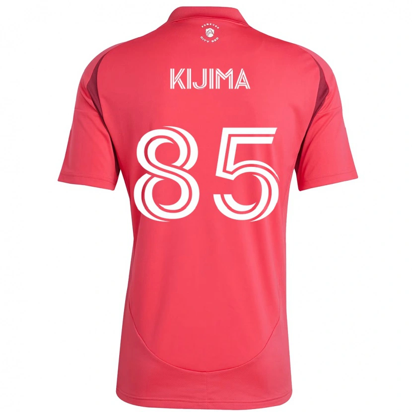Danxen Enfant Maillot Hosei Kijima #85 Magenta Blanc Tenues Domicile 2025/26 T-Shirt