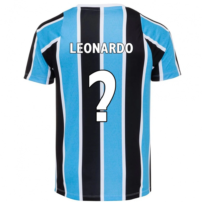 Danxen Enfant Maillot Wagner Leonardo #0 Bleu Noir Blanc Tenues Domicile 2025/26 T-Shirt