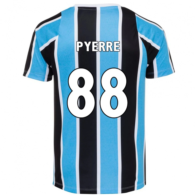 Danxen Enfant Maillot Jean Pyerre #88 Bleu Noir Blanc Tenues Domicile 2025/26 T-Shirt