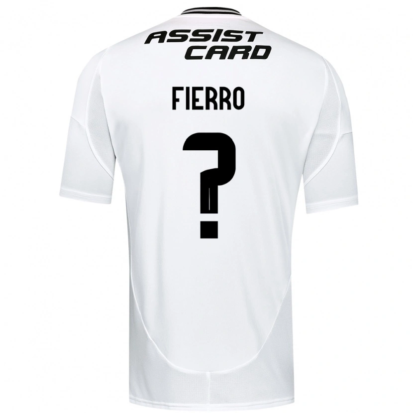 Danxen Enfant Maillot Julio Fierro #0 Noir Blanc Tenues Domicile 2025/26 T-Shirt