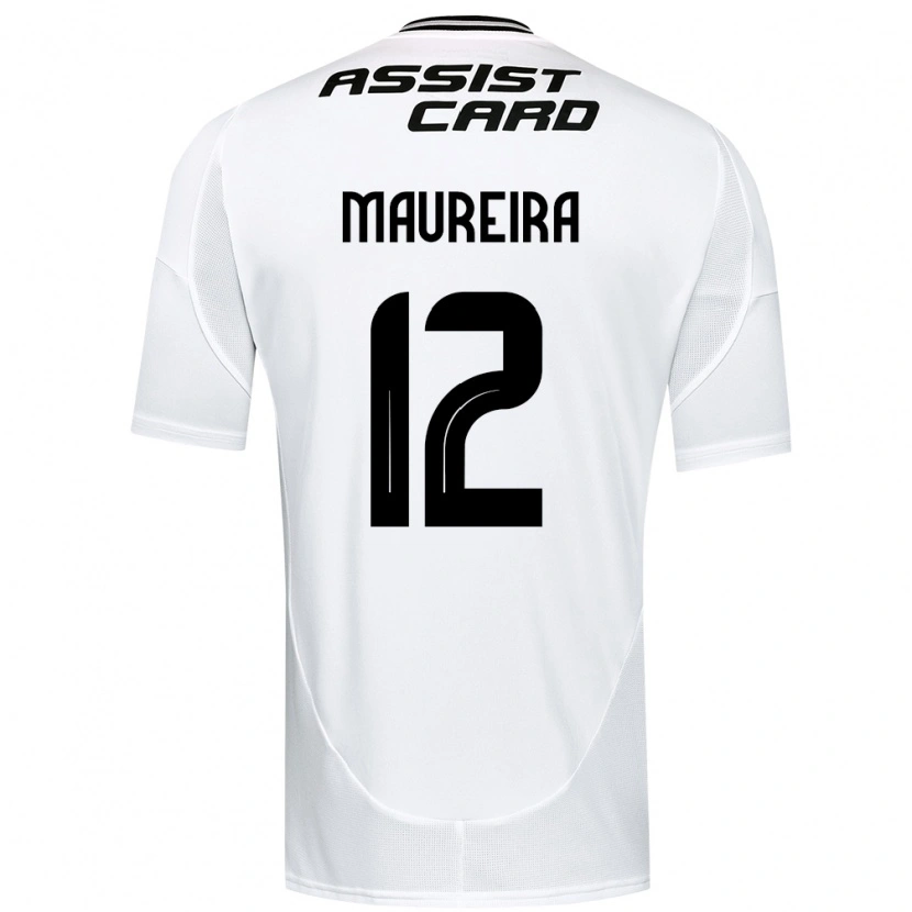 Danxen Enfant Maillot Gabriel Maureira #12 Noir Blanc Tenues Domicile 2025/26 T-Shirt
