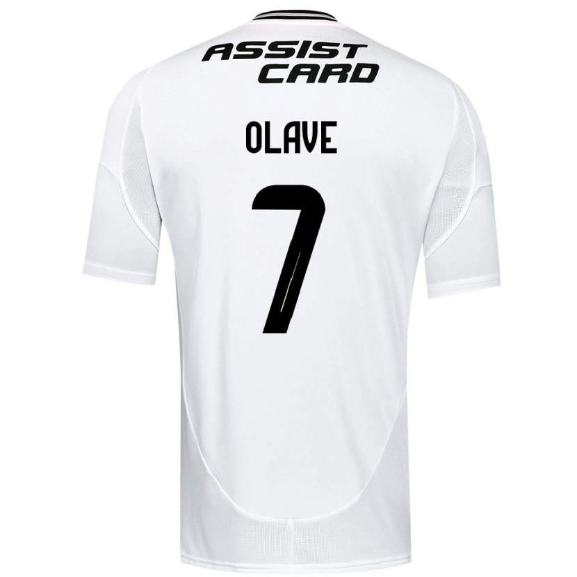 Danxen Enfant Maillot Isidora Olave #7 Noir Blanc Tenues Domicile 2025/26 T-Shirt