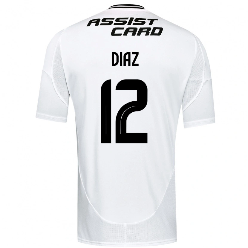 Danxen Enfant Maillot Javiera Díaz #12 Noir Blanc Jaune Tenues Domicile 2025/26 T-Shirt