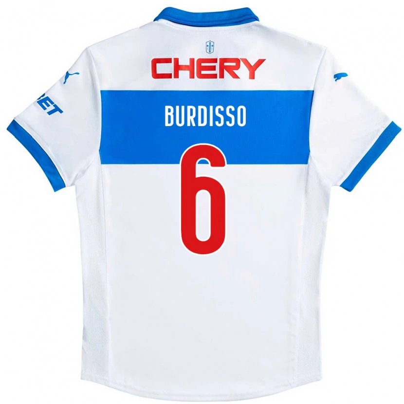 Danxen Enfant Maillot Guillermo Burdisso #6 Noir Bleu Tenues Domicile 2025/26 T-Shirt