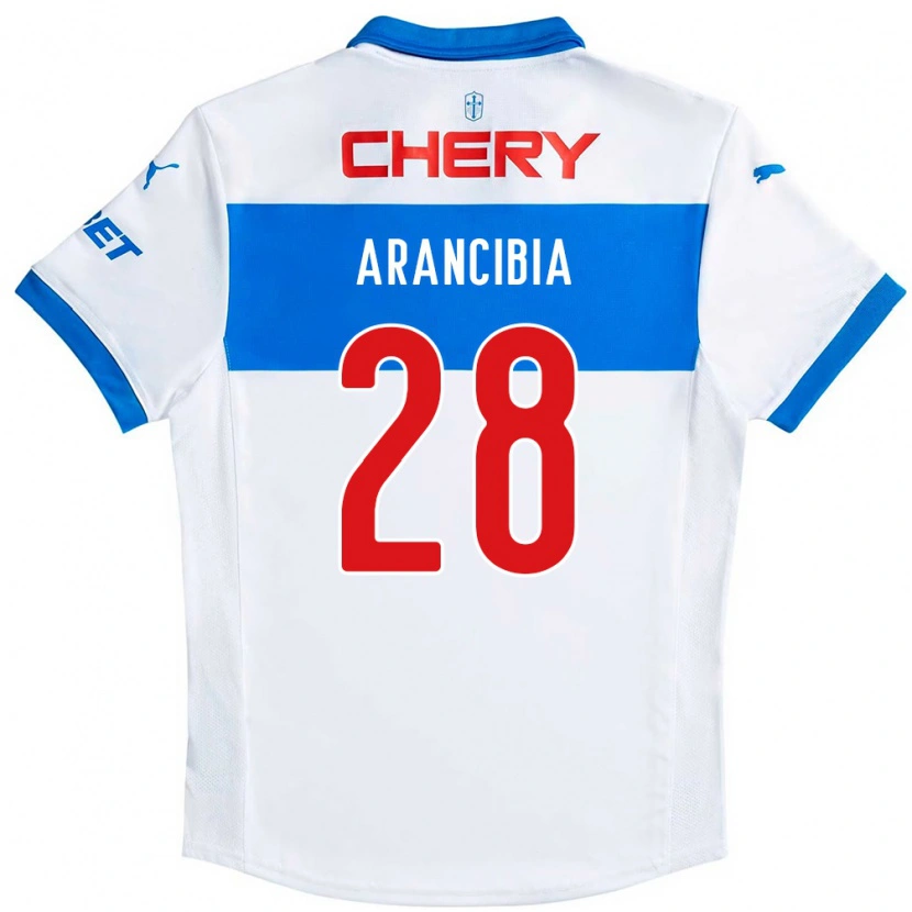 Danxen Enfant Maillot Francisco Arancibia #28 Noir Bleu Tenues Domicile 2025/26 T-Shirt