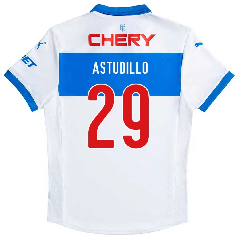 Danxen Enfant Maillot Aaron Astudillo #29 Noir Bleu Tenues Domicile 2025/26 T-Shirt