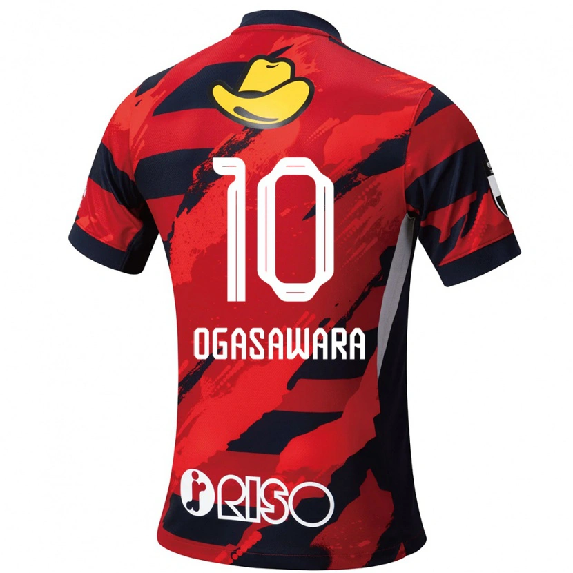 Danxen Enfant Maillot Shoma Ogasawara #10 Blanc Noir Tenues Domicile 2025/26 T-Shirt