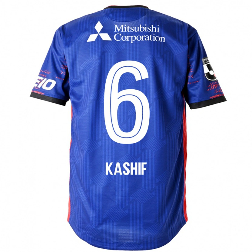 Danxen Enfant Maillot Kashif Bangnagande #6 Bleu Royal Blanc Tenues Domicile 2025/26 T-Shirt