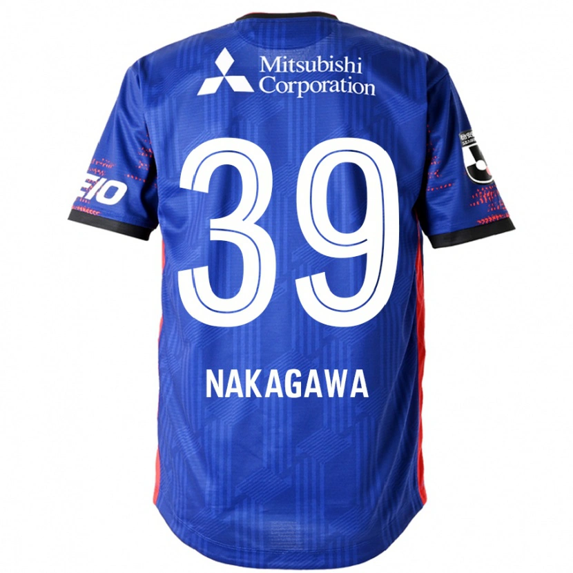 Danxen Enfant Maillot Teruhito Nakagawa #39 Bleu Royal Blanc Tenues Domicile 2025/26 T-Shirt