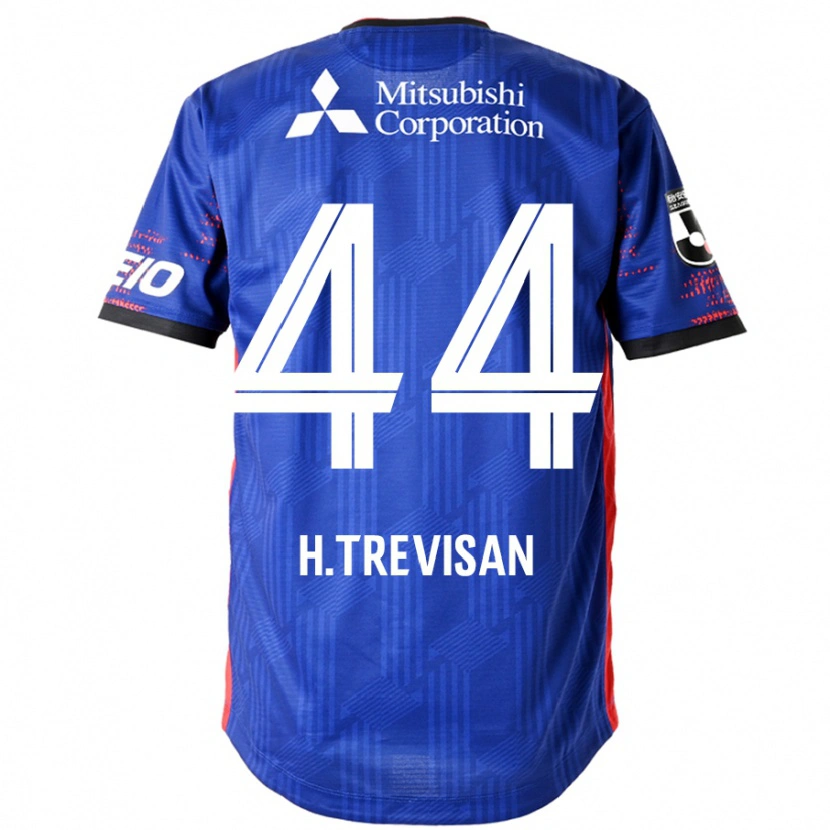Danxen Enfant Maillot Henrique Trevisan #44 Blanc Noir Tenues Domicile 2025/26 T-Shirt