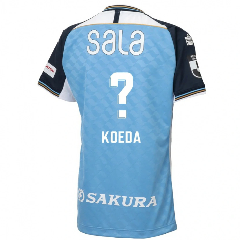 Danxen Enfant Maillot Sakutaro Koeda #0 Bleu Ciel Noir Tenues Domicile 2025/26 T-Shirt