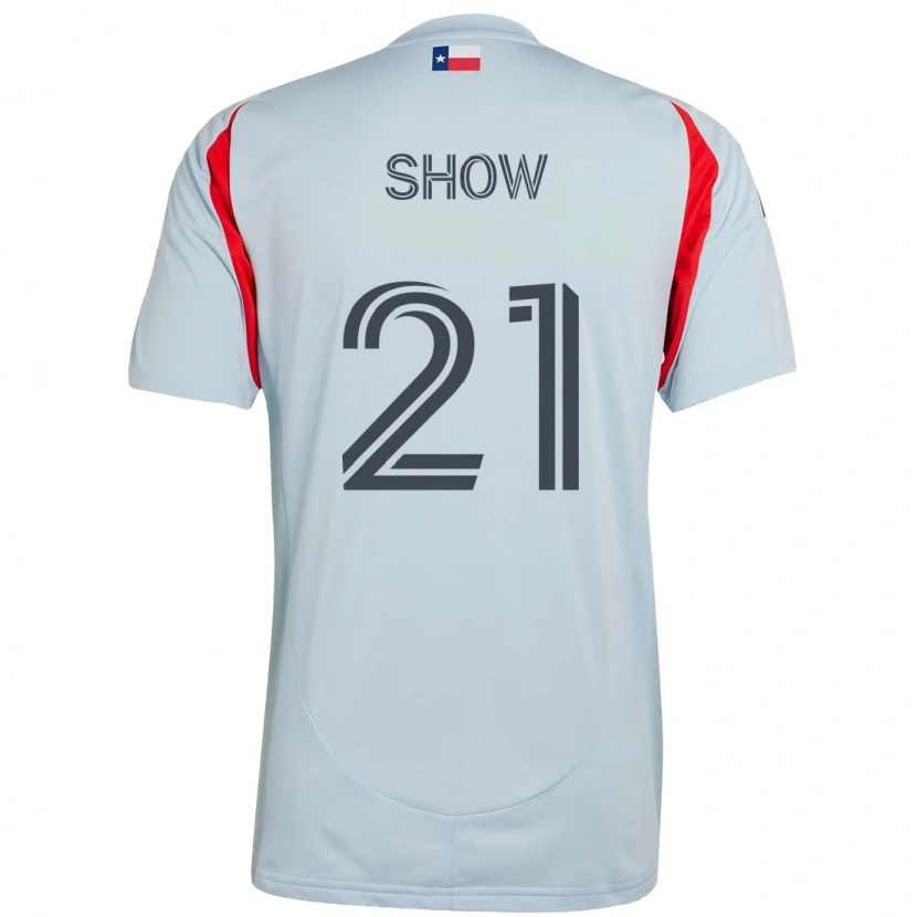 Danxen Enfant Maillot Show #21 Rouge Bleu Marine Tenues Extérieur 2025/26 T-Shirt