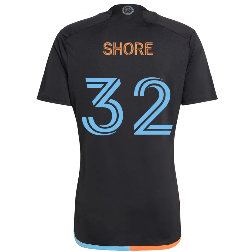 Danxen Enfant Maillot Jonathan Shore #32 Bleu Clair Tenues Extérieur 2025/26 T-Shirt