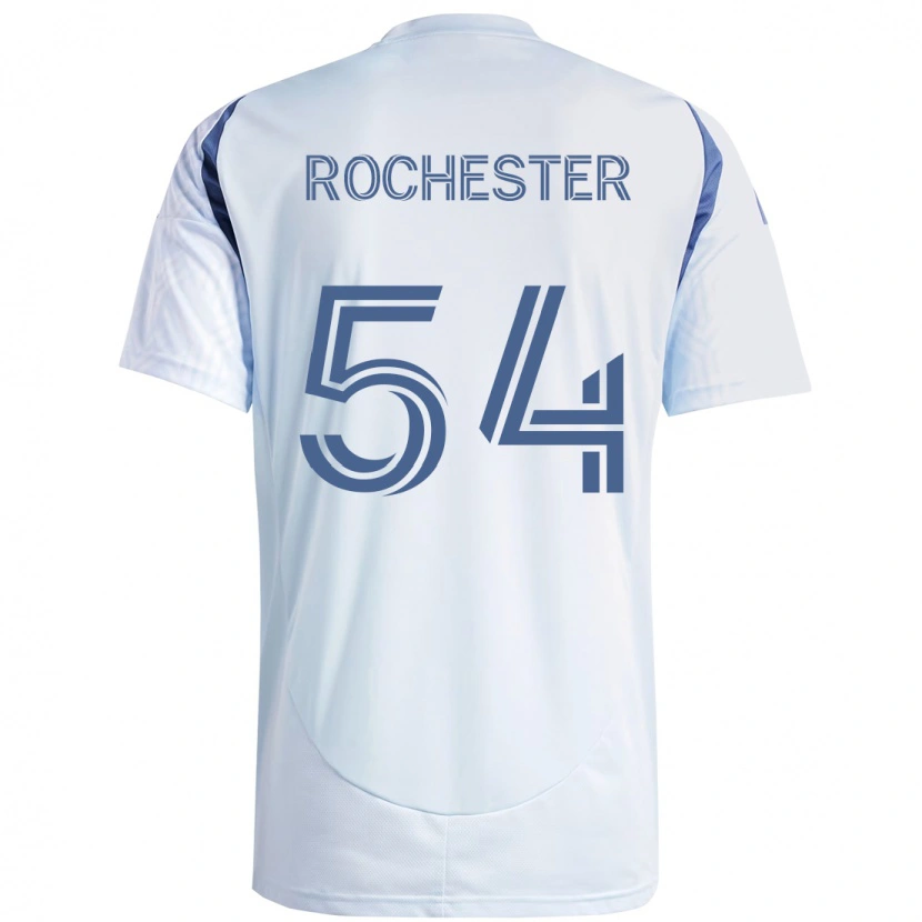 Danxen Enfant Maillot Lamonth Rochester #54 Bleu Ciel Clair Bleu Tenues Extérieur 2025/26 T-Shirt