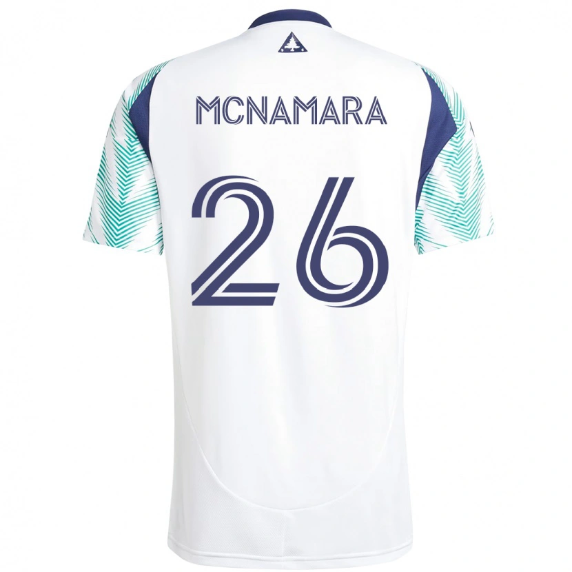 Danxen Enfant Maillot Tommy Mcnamara #26 Bleu Rouge Tenues Extérieur 2025/26 T-Shirt