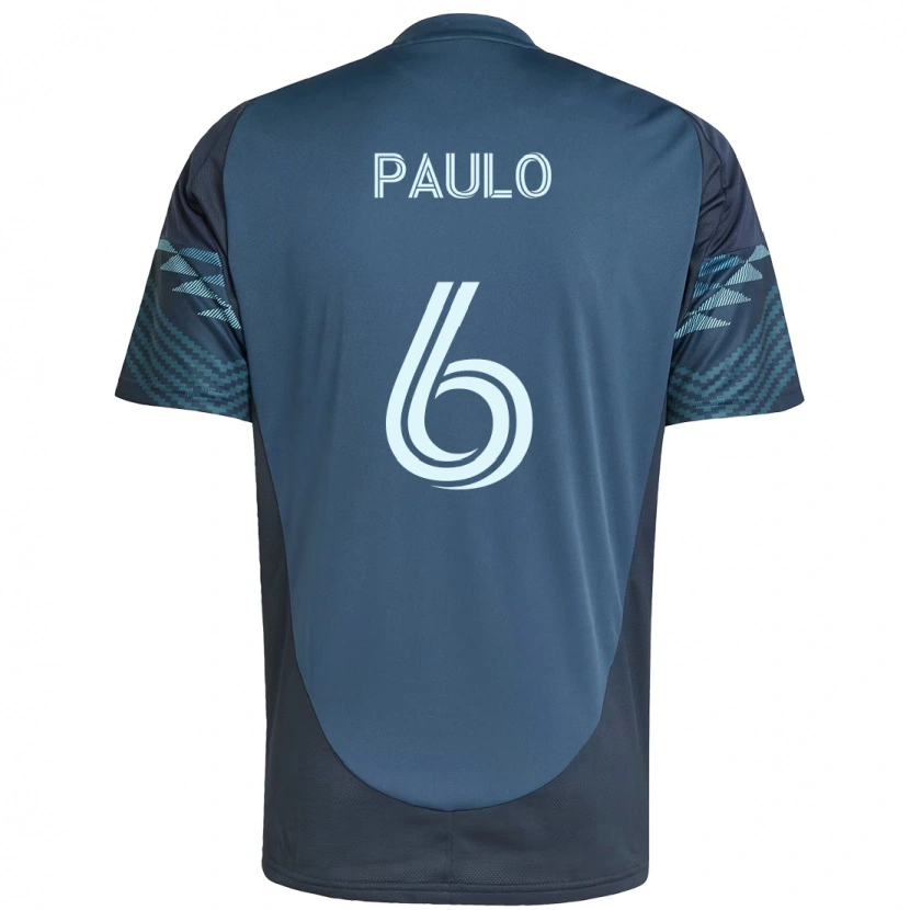 Danxen Enfant Maillot João Paulo #6 Vert Blanc Tenues Extérieur 2025/26 T-Shirt